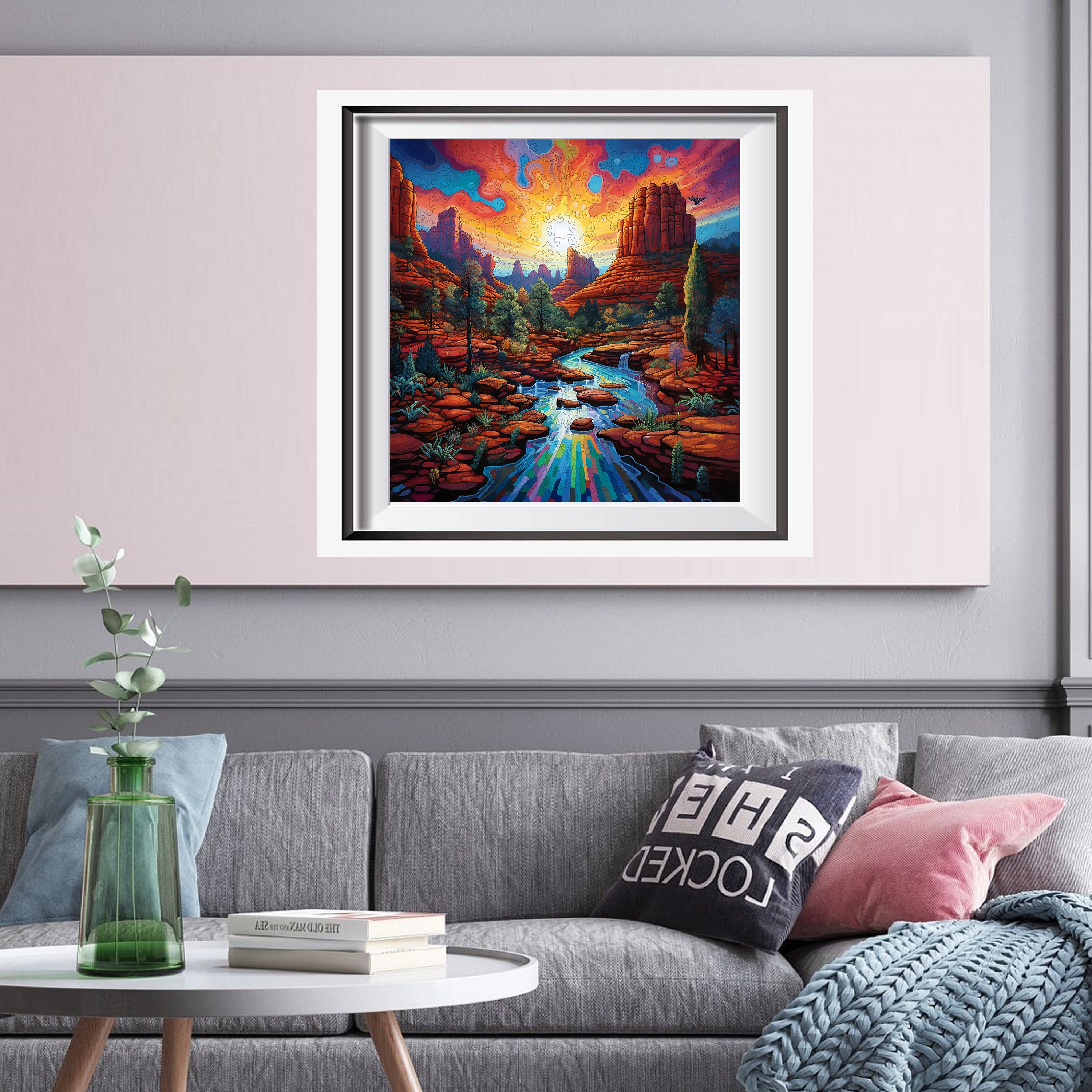 Sedona Sunset Wooden