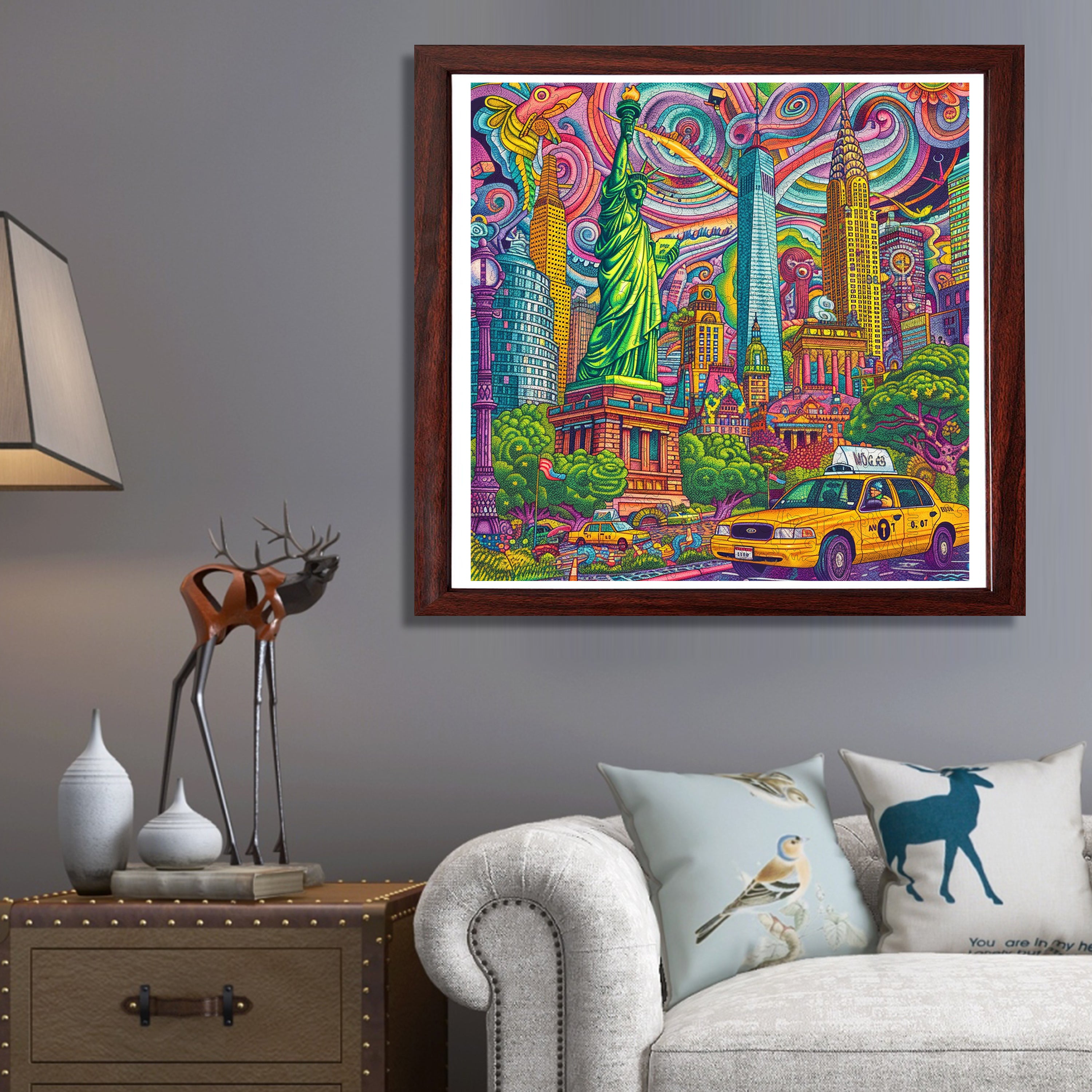 Mystical Manhattan Wooden