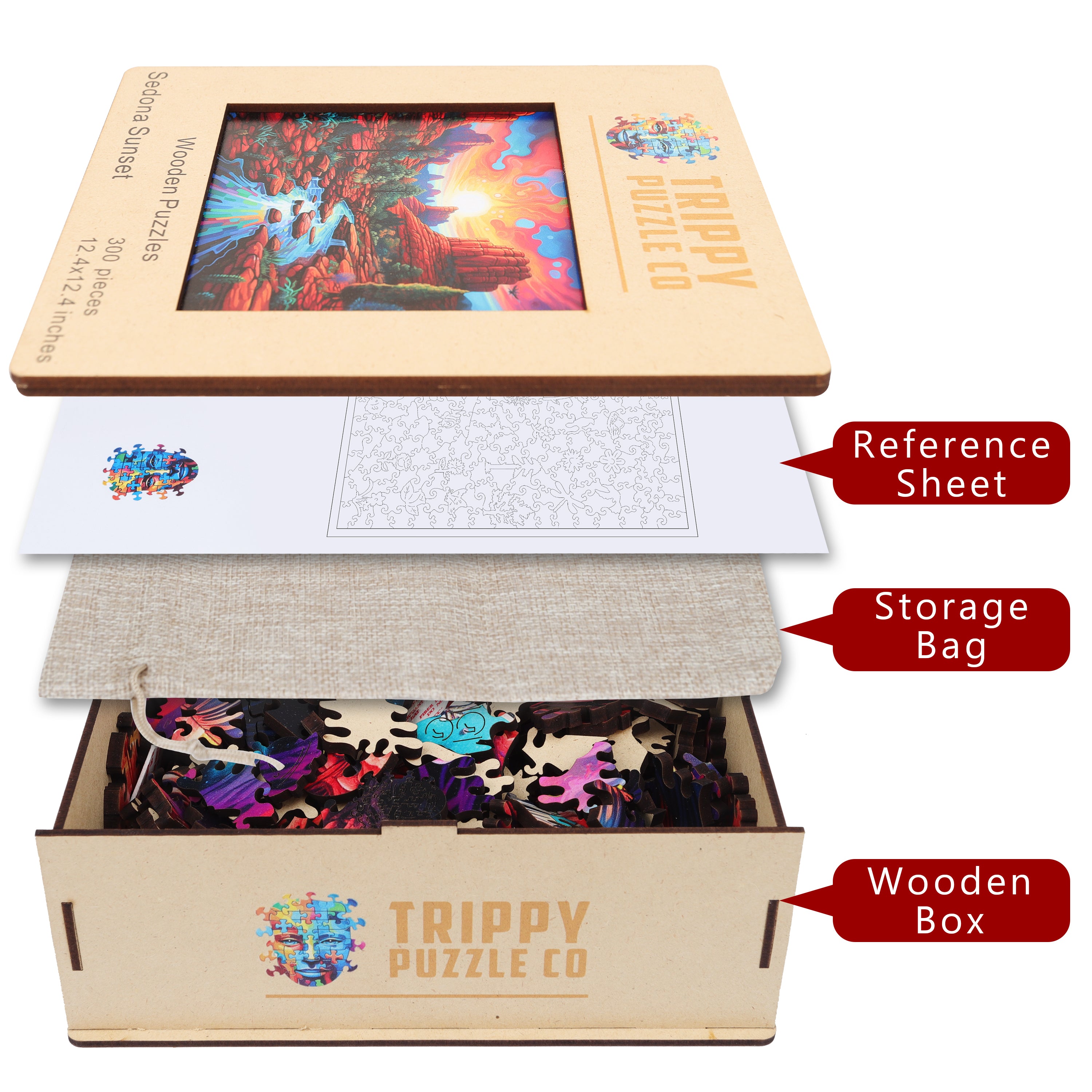 Sedona Sunset Wooden