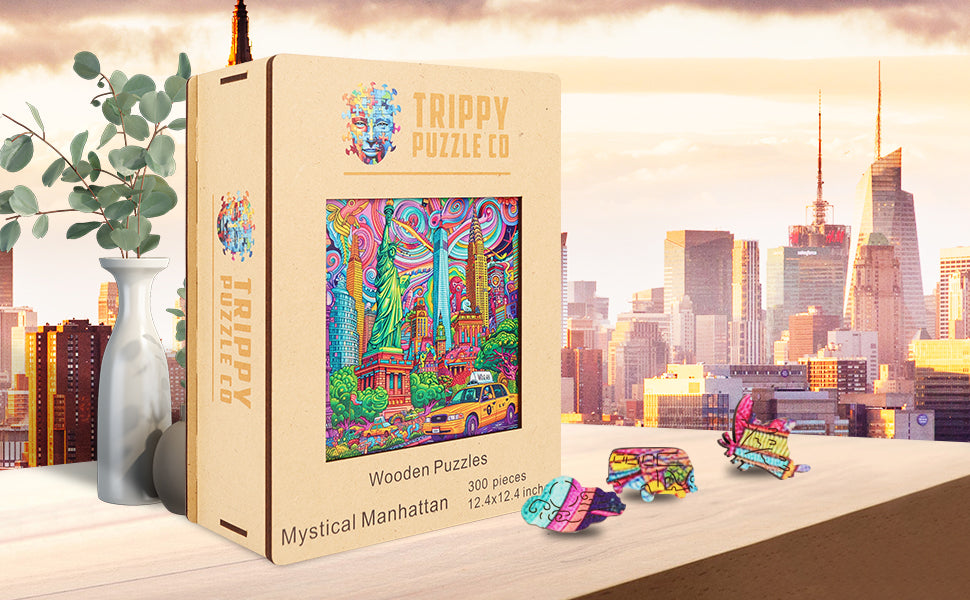 Mystical Manhattan Wooden