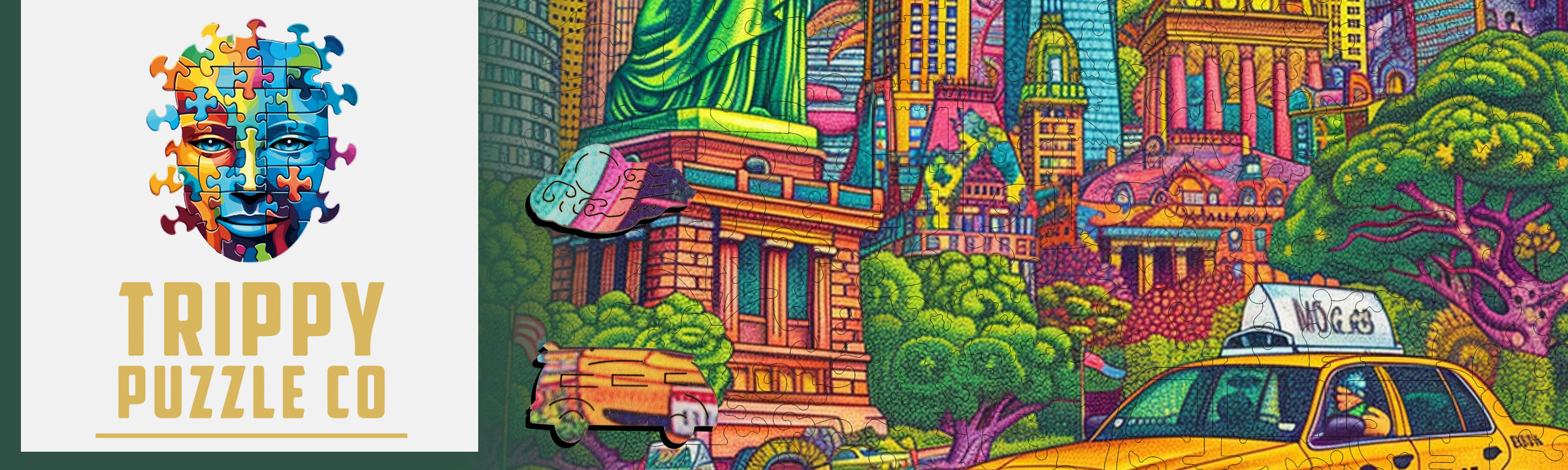 Mystical Manhattan Wooden