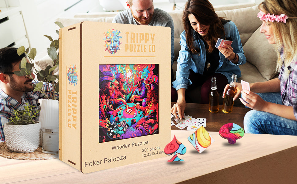 Poker Palooza Wooden