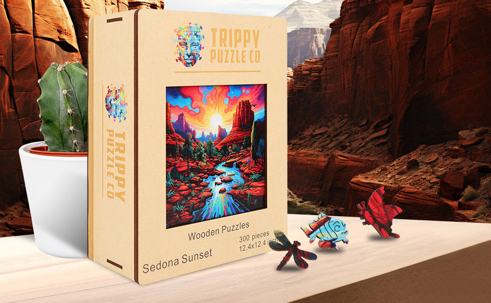 Sedona Sunset Wooden