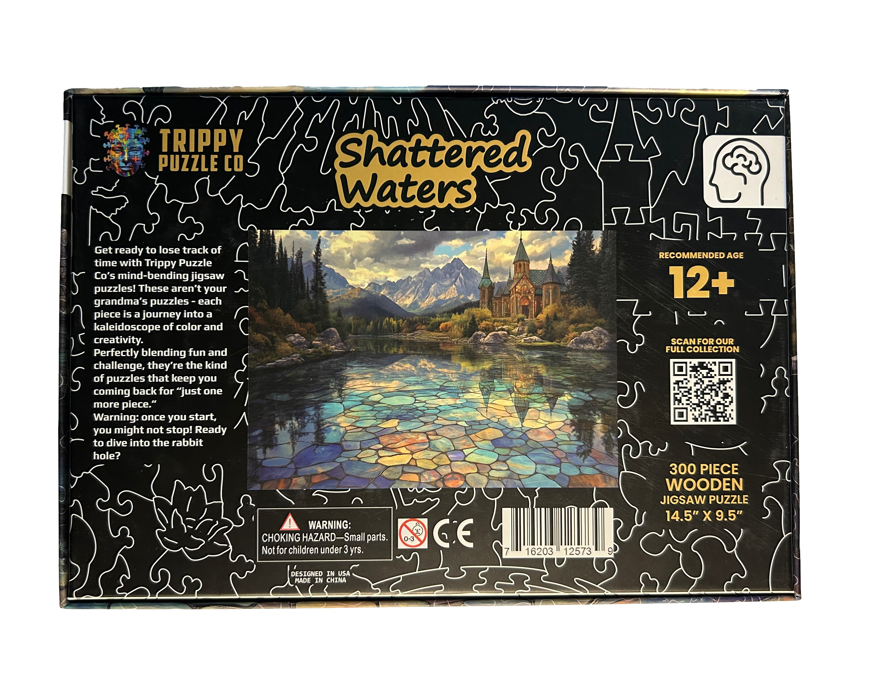 Shattered Waters Wooden