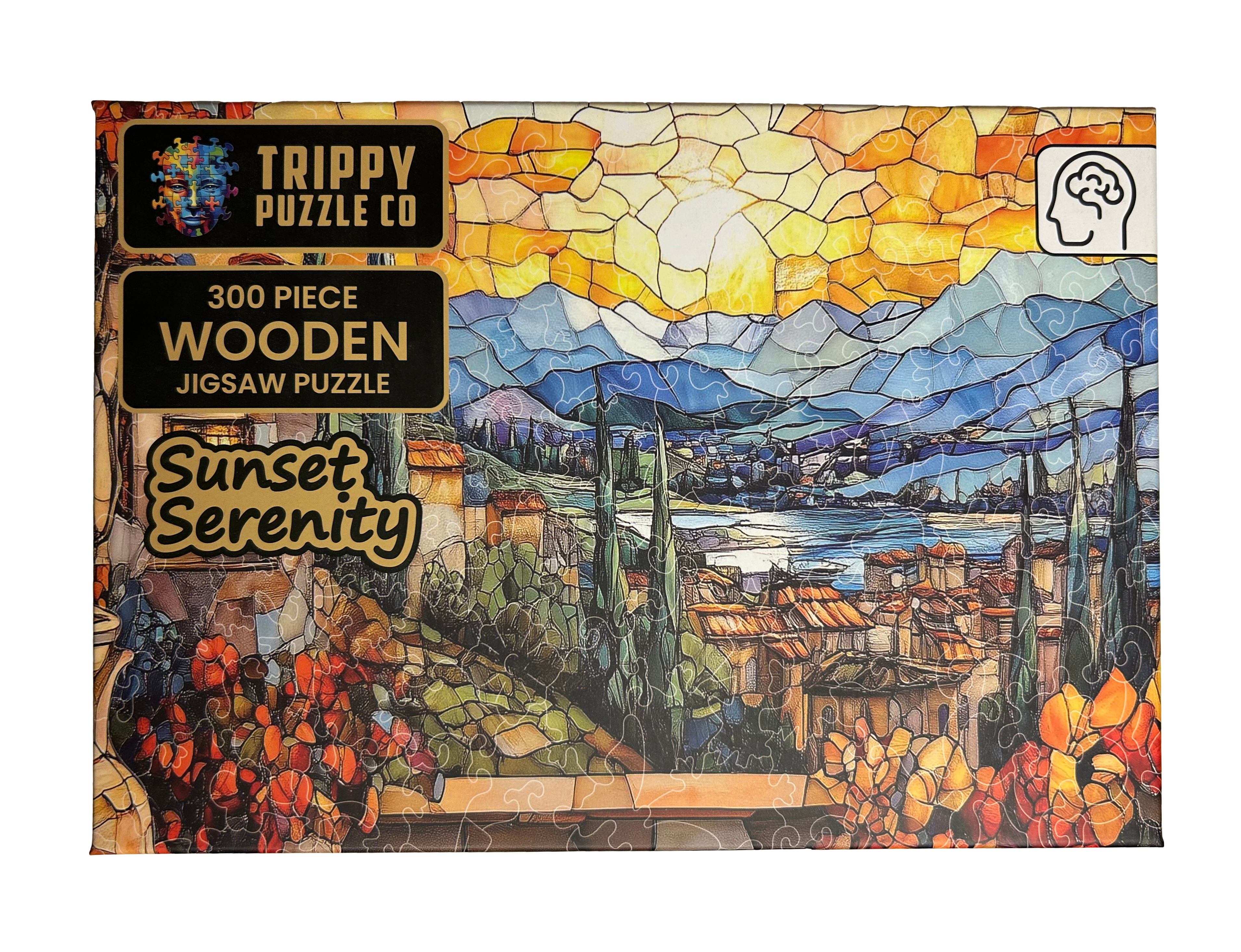 Sunset Serenity Wooden