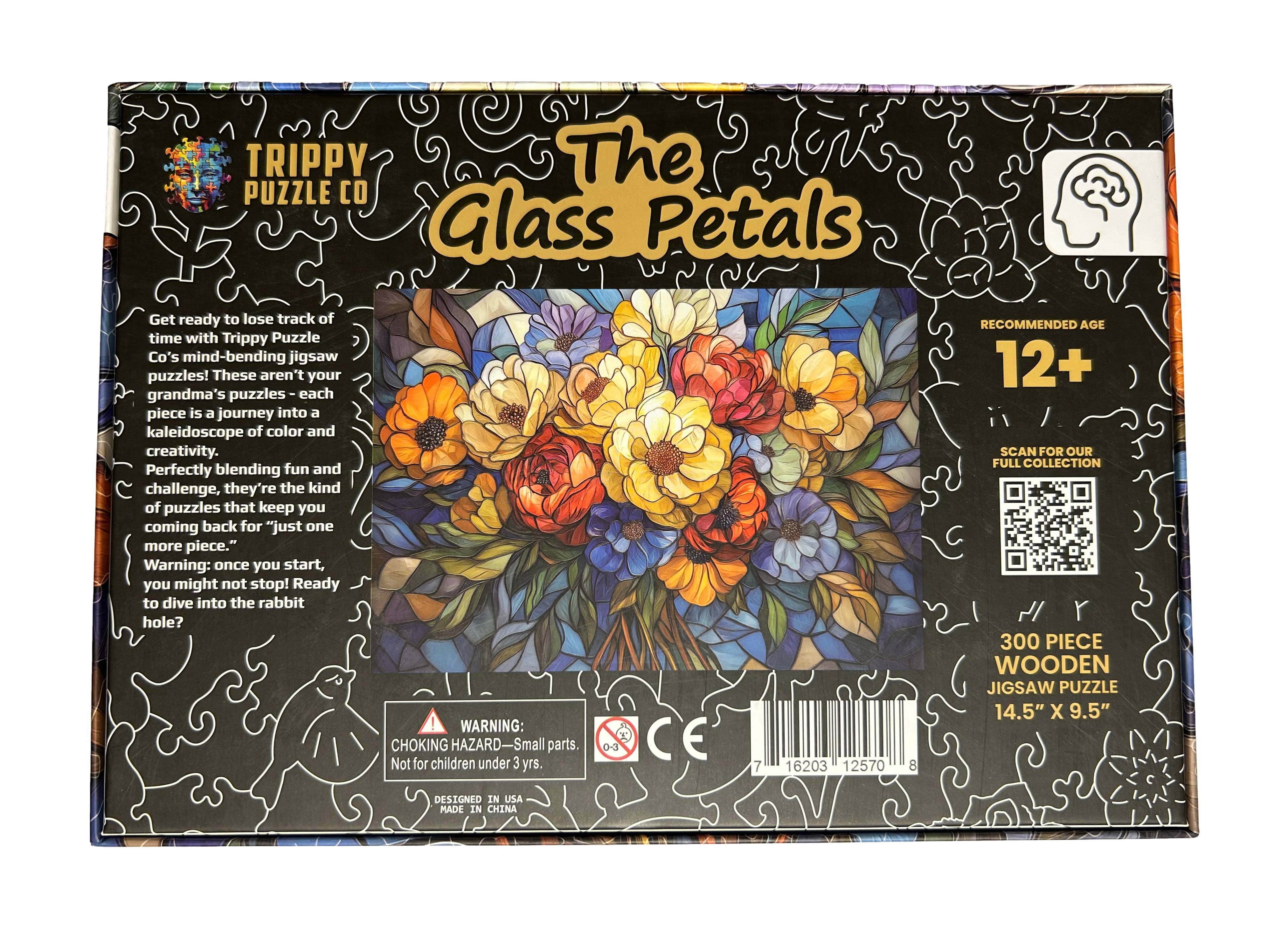 The Glass Petals Wooden