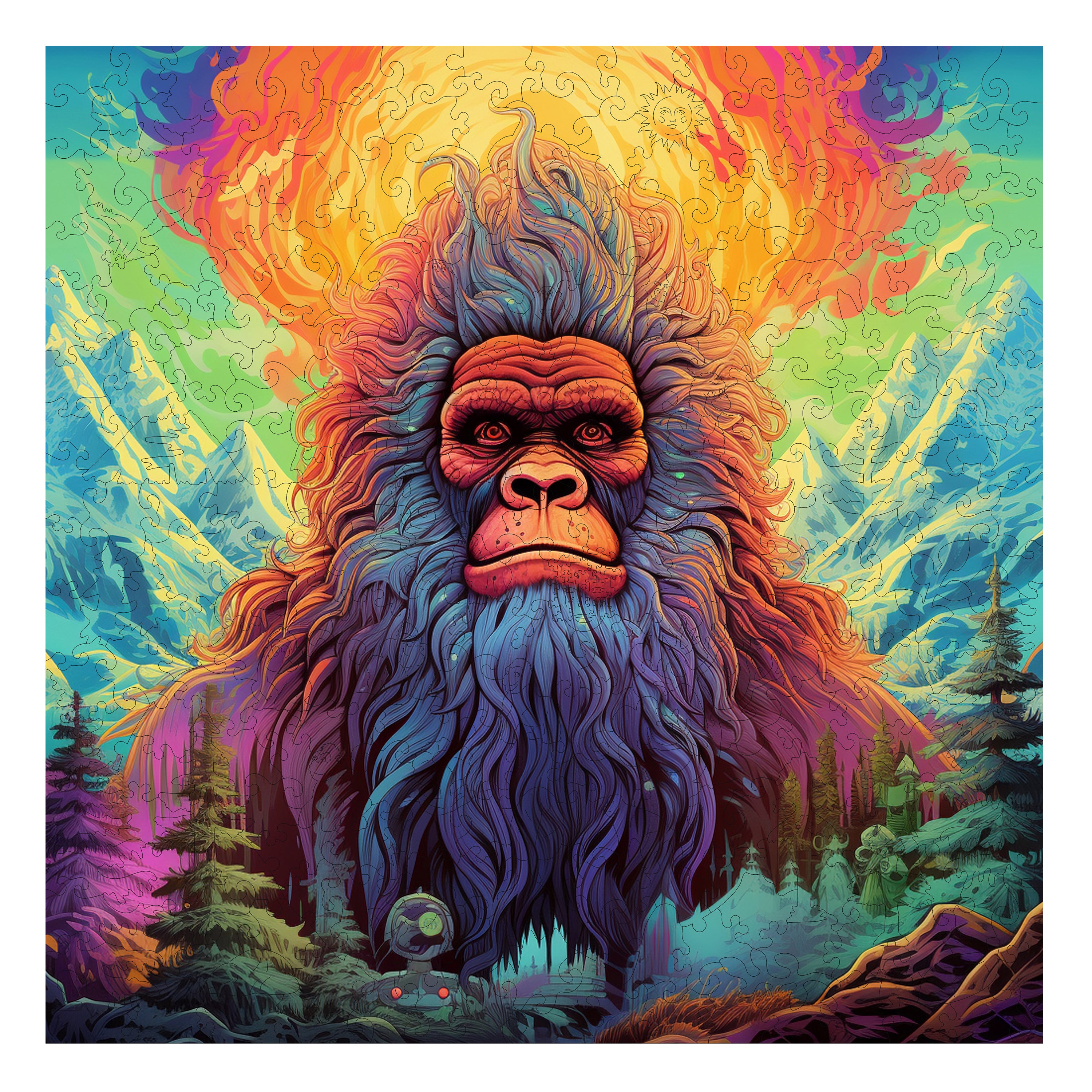 Yeti Yonder Wooden