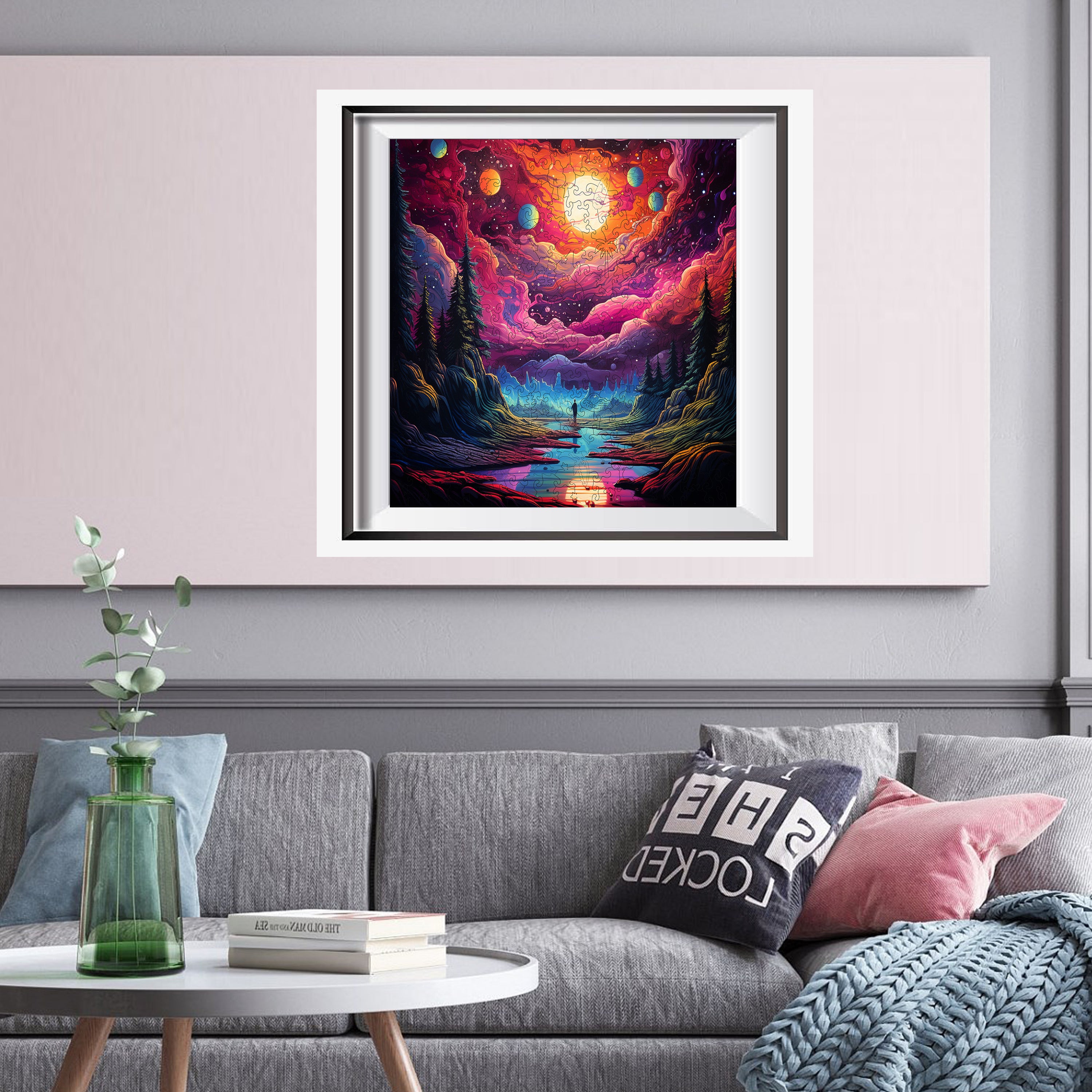 Cosmic Canvas Wooden