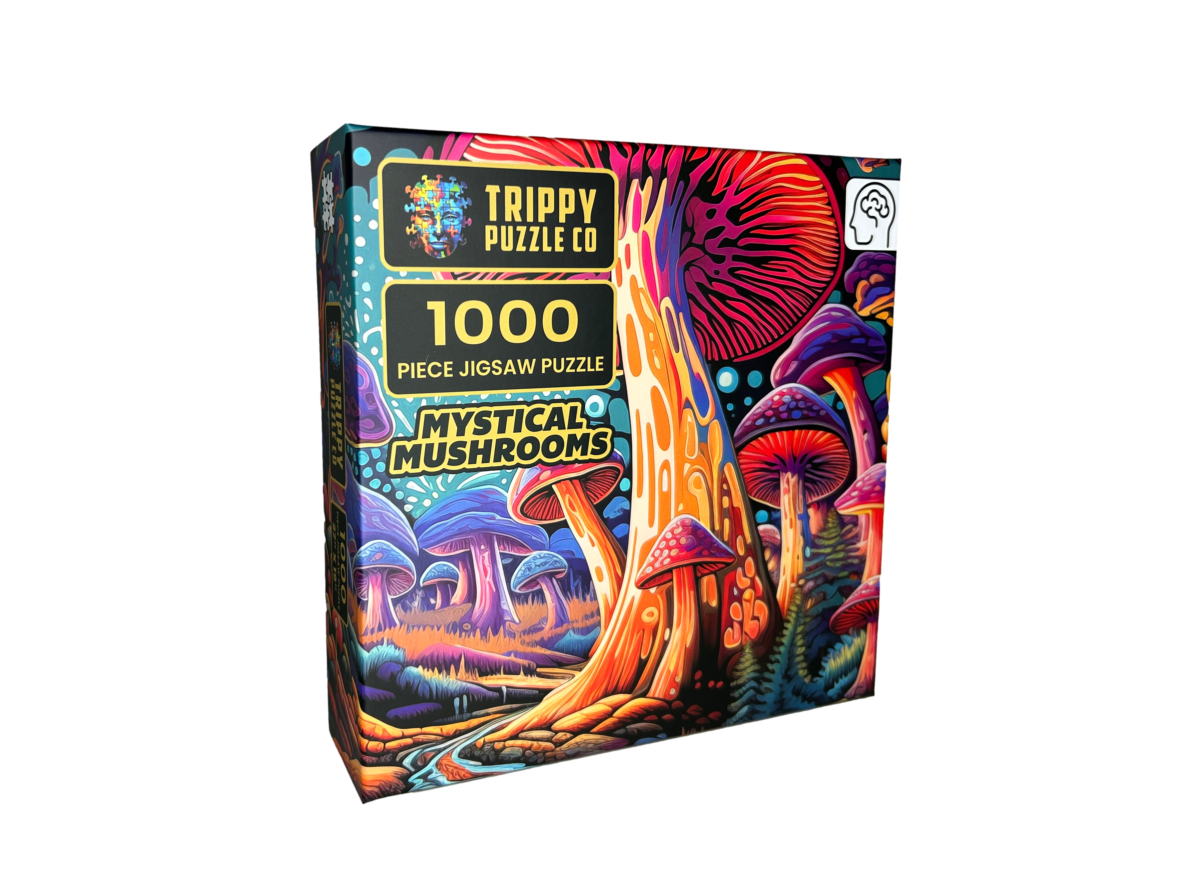 Mystical Mushrooms 1000-Piece Jigsaw Puzzle – Enter a Psychedelic Wonderland